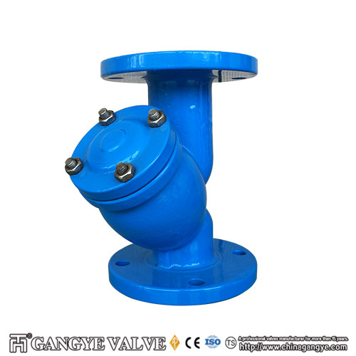 DIN Flange end y type strainer - Gangye valve