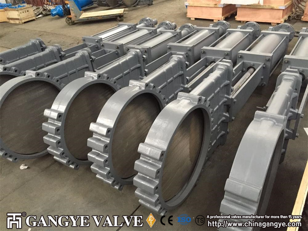 Non-rising stem knife gate valve，PN10,DN650 (1)