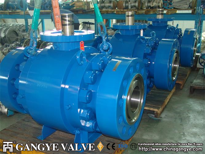 Forged RTJ Casted Stainless Steel Ball Valve (1)